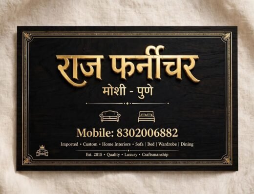 Raj furniture and profile