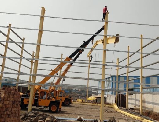 Snepra Buildcon-Industrial Shed/Factory/Warehouse/PEB Shed/Structure Manufacturers & Civil Contractor in Pune/Chakan MH